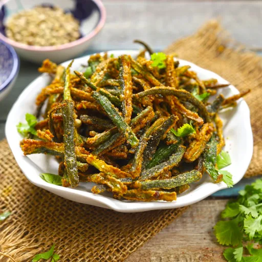 Kurkuri Bhindi Recipe