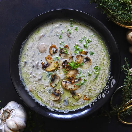 Healthy Mushroom Soup Recipe
