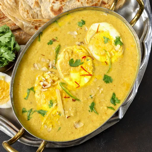 Receta de curry de huevo mogol