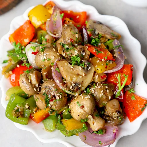 Mushroom Pepper Fry Recipe