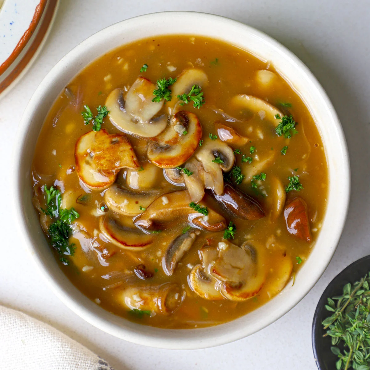Vegetarian Mushroom Gravy Recipe