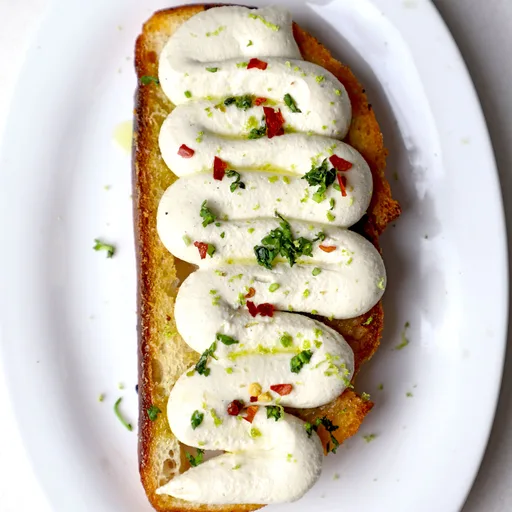 Recetas de tostadas con crema de tofu