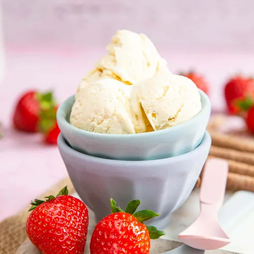 Helado de Vainilla Fácil (Sin Heladera, Sin Leche Condensada)