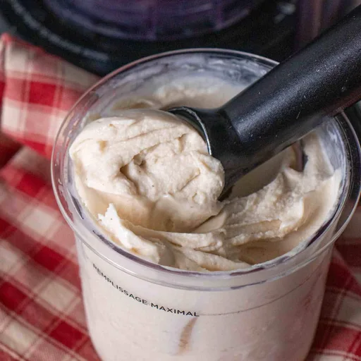 Yogur helado de plátano en Ninja Creami