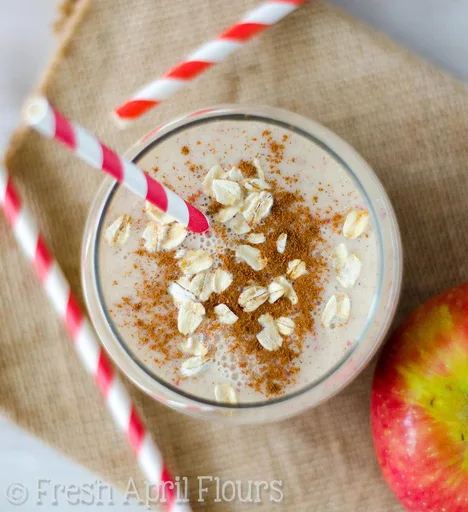 Batido de tarta de manzana