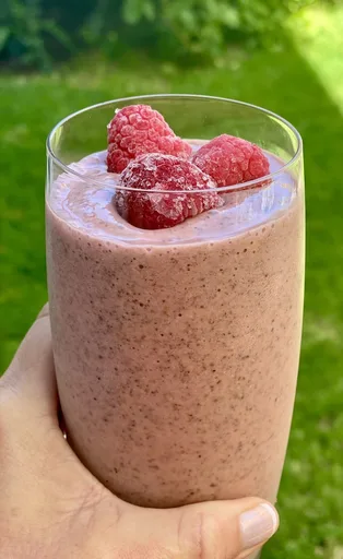 Batido de frambuesa