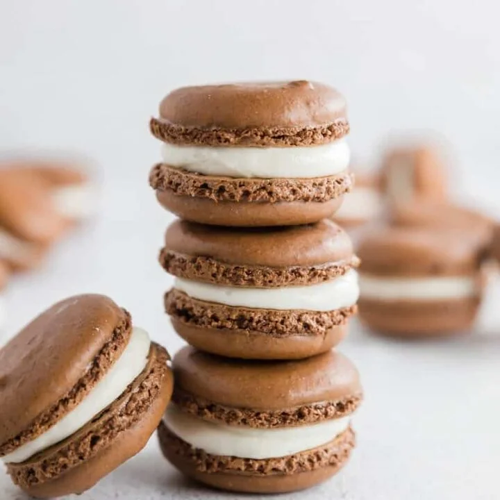 Gluten-Free Chocolate Macarons