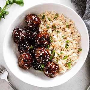 Korean BBQ Meatballs