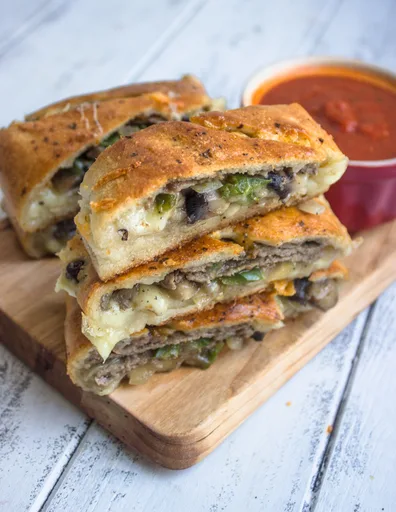 Philly Cheese Steak Stromboli