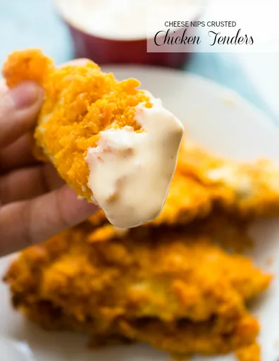 Tenders de poulet en croûte de Cheese Nips
