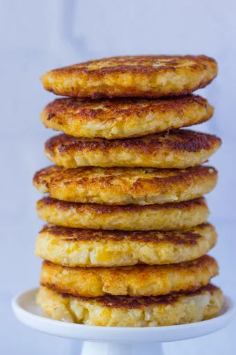 Tortitas de coliflor