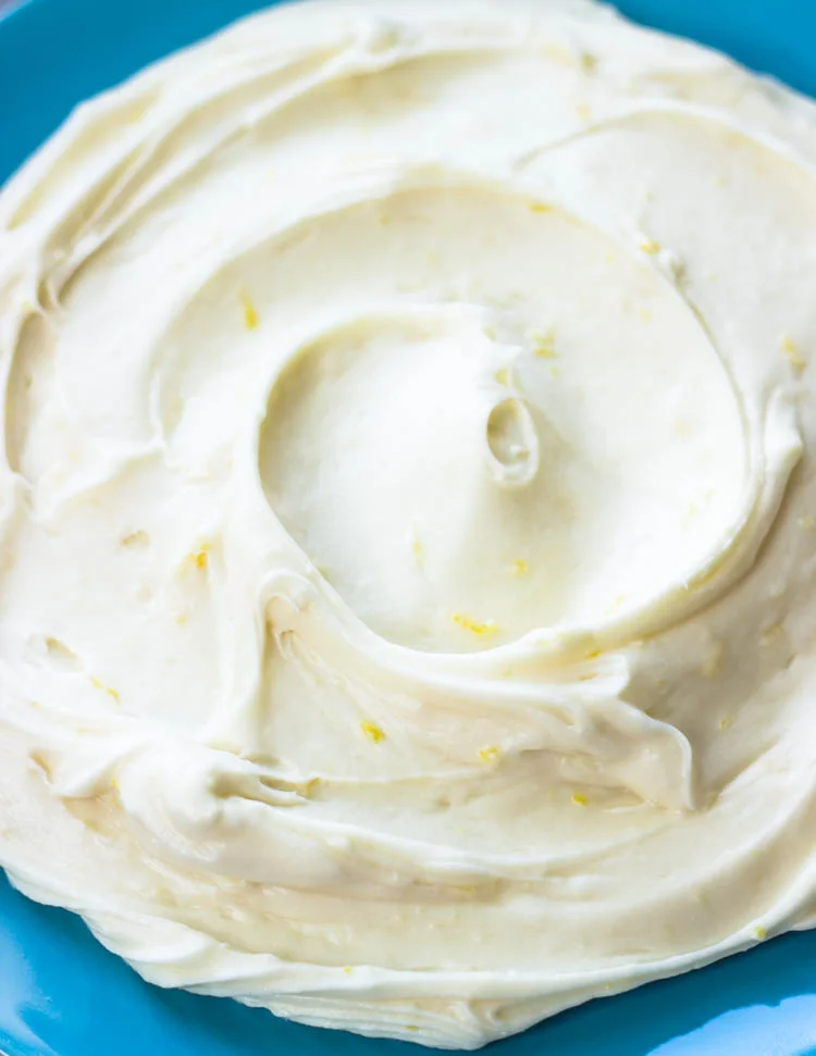 Lemon Zested Cream Cheese Frosting