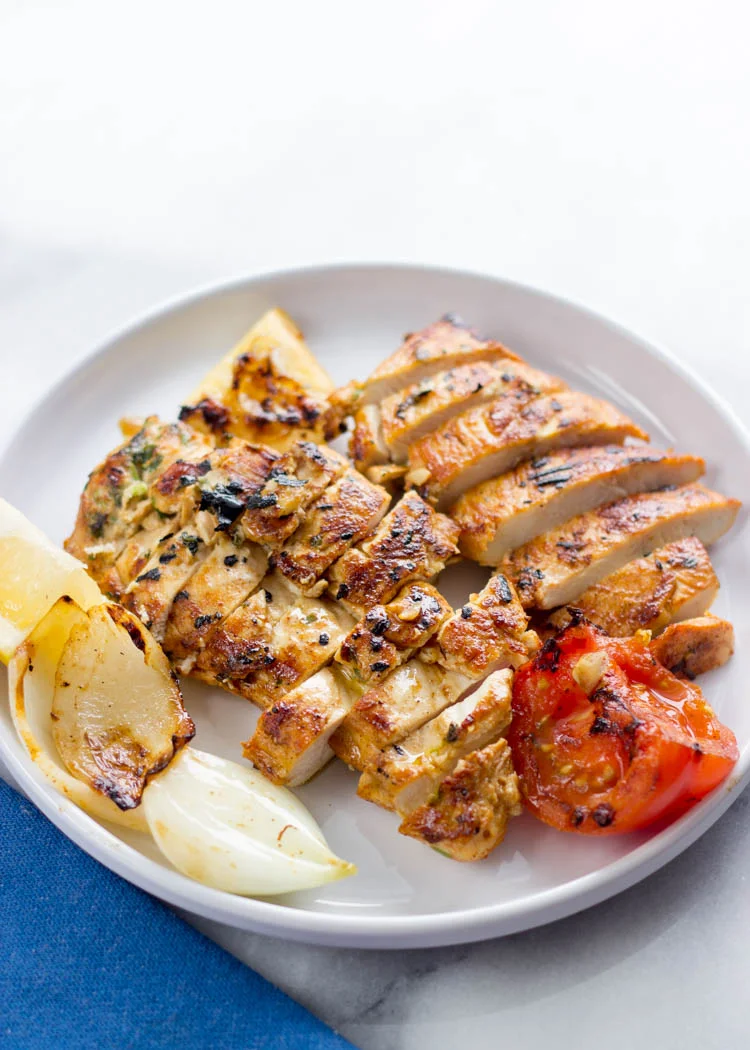 Mediterranean Grilled Chicken Breasts