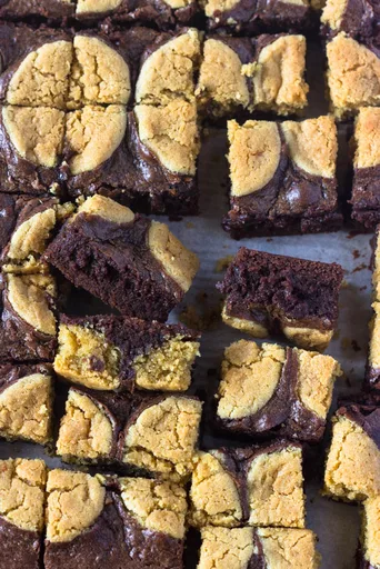 Peanut Butter Cookie Brownies