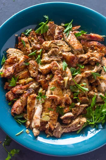 Easy Oven Baked Chicken Shawarma