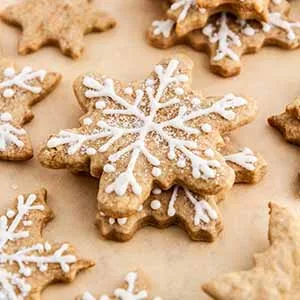 Eggnog Latte Cutout Cookies