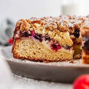 Berry Cream Cheese Coffee Cake