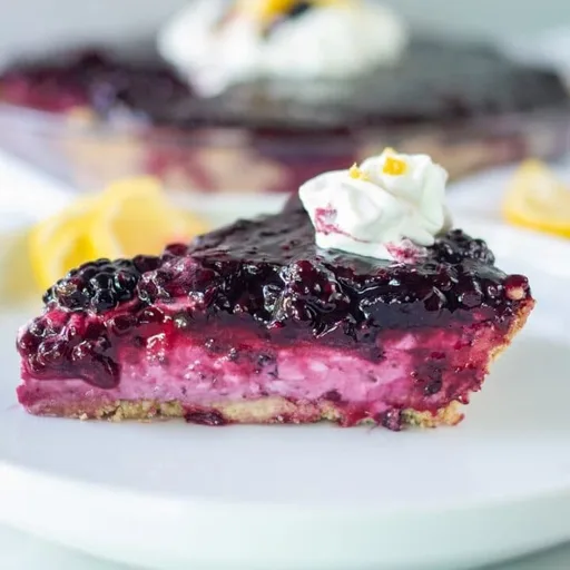 Blackberry Cream Cheese Pie