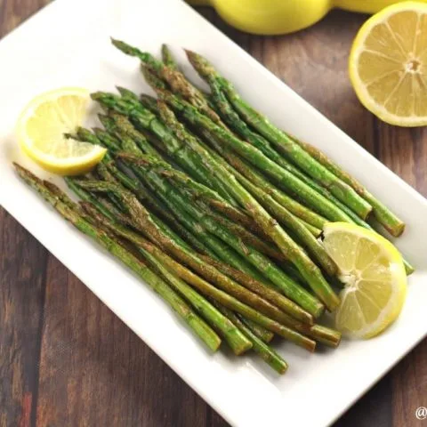 Receta de espárragos al limón