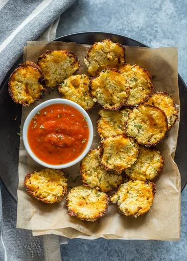 Bocaditos de Coliflor al Horno con Cheddar de 3 Ingredientes