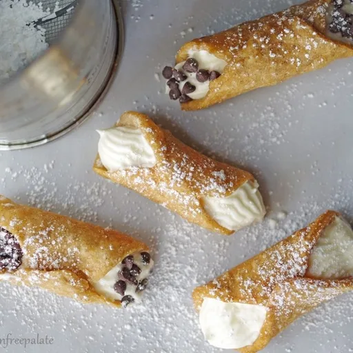 Gluten-Free Vegan Cannoli’s