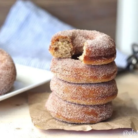 Gluten-Free Cinnamon Sugar Donuts