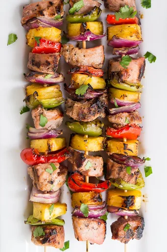 Easy Teriyaki Pork Kabobs