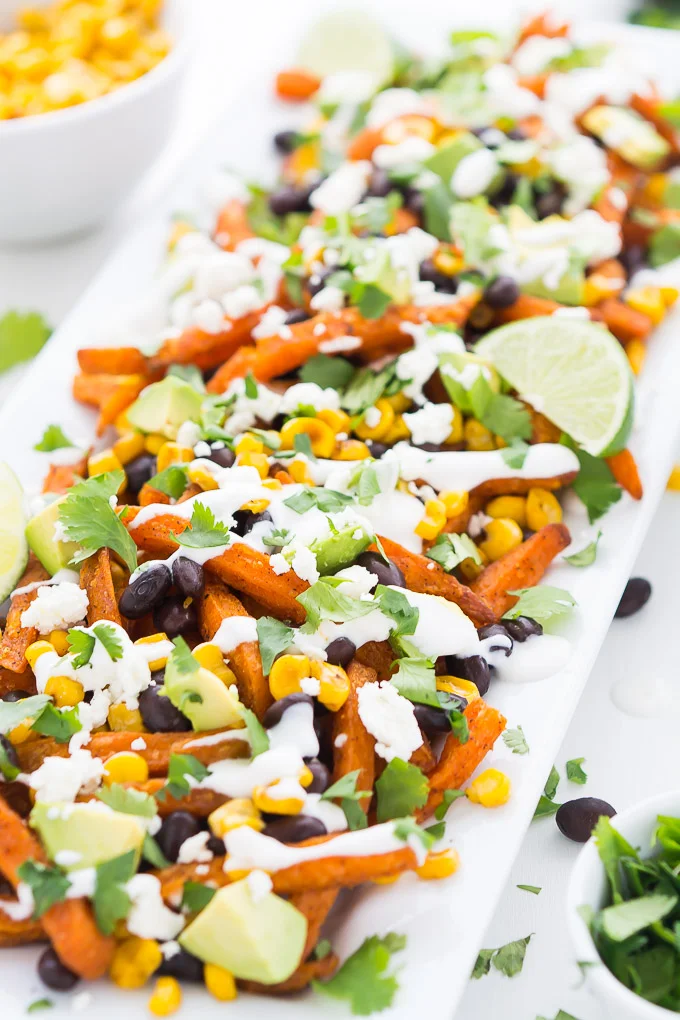 Loaded Chipotle Sweet Potato Fries