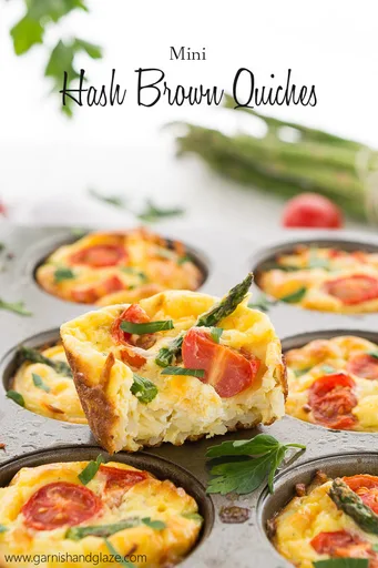 Mini quiches de patata crujiente