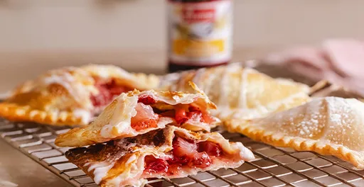 Strawberry empanadas