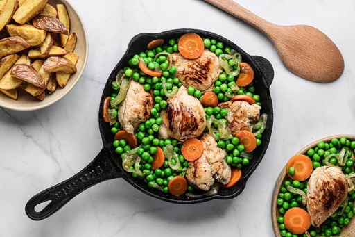 Pollo Arvejado