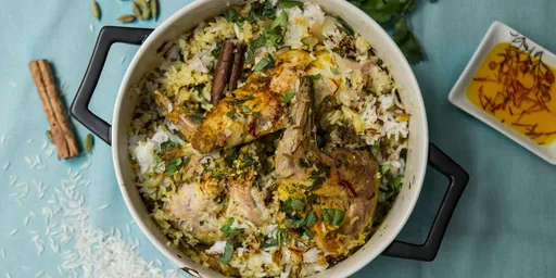 Rabbit biryani