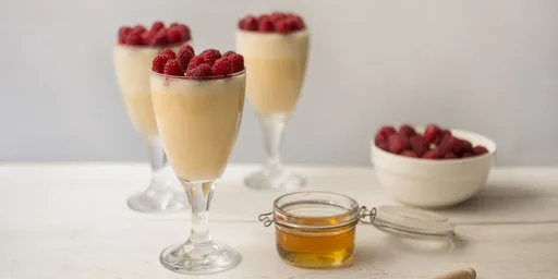 Honey and whisky mousse