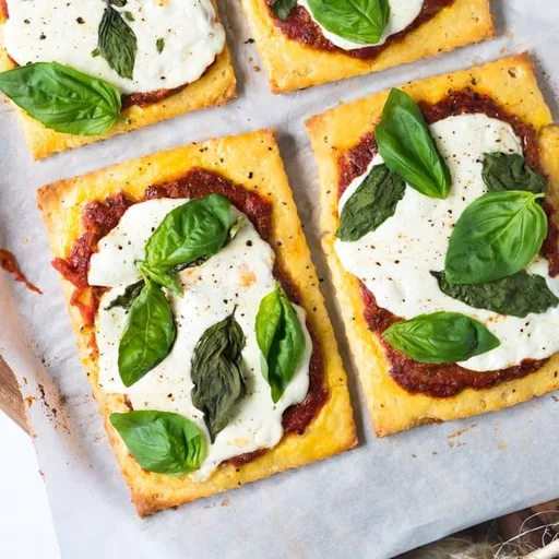 Pizza de masa quebrada sin gluten y keto 🍕