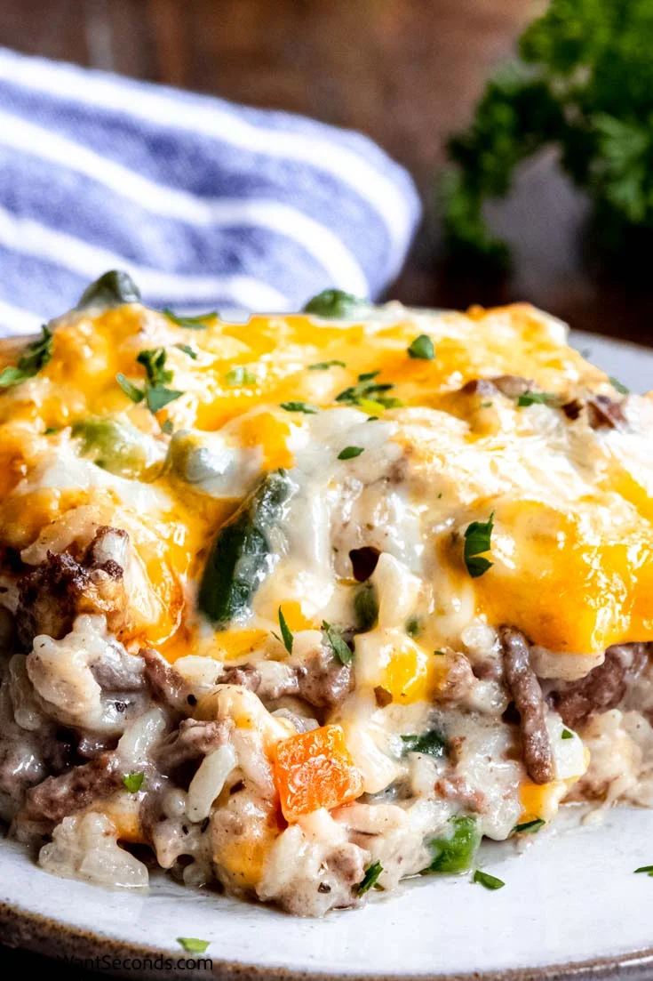 Hamburger Rice Casserole