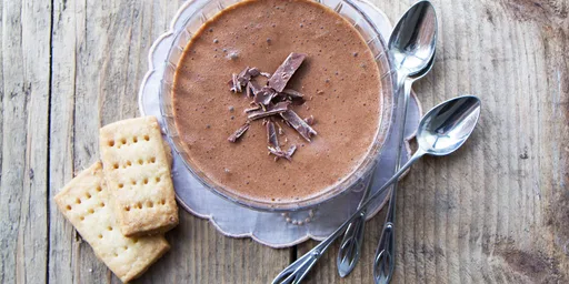 Simple chocolate mousse