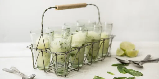 Mojito sorbet