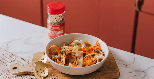 Ensalada de pepino y zanahoria
