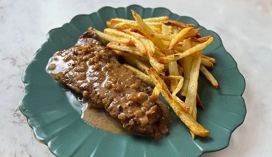 Lomo a la pimienta o Steak au Poivre