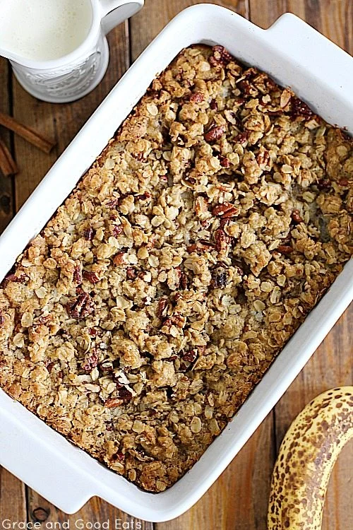 Banana Bread Cobbler