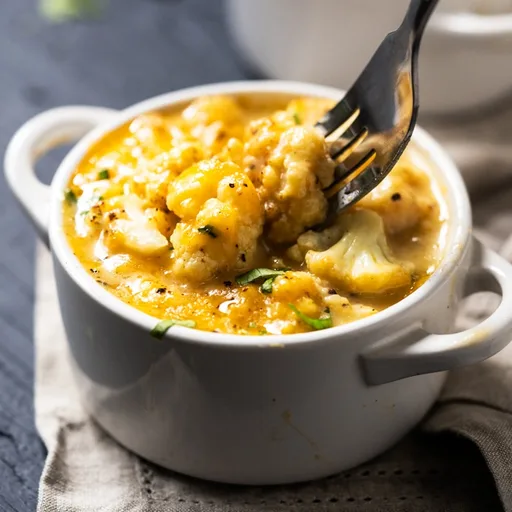 (One-Pot!) Keto Cauliflower Mac 'N Cheese
