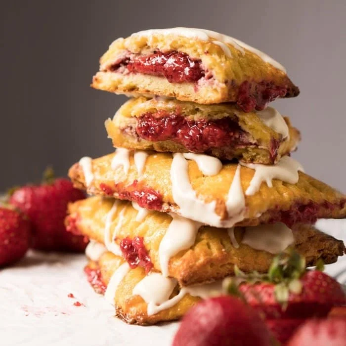 Strawberry Gluten Free & Keto Pop Tarts