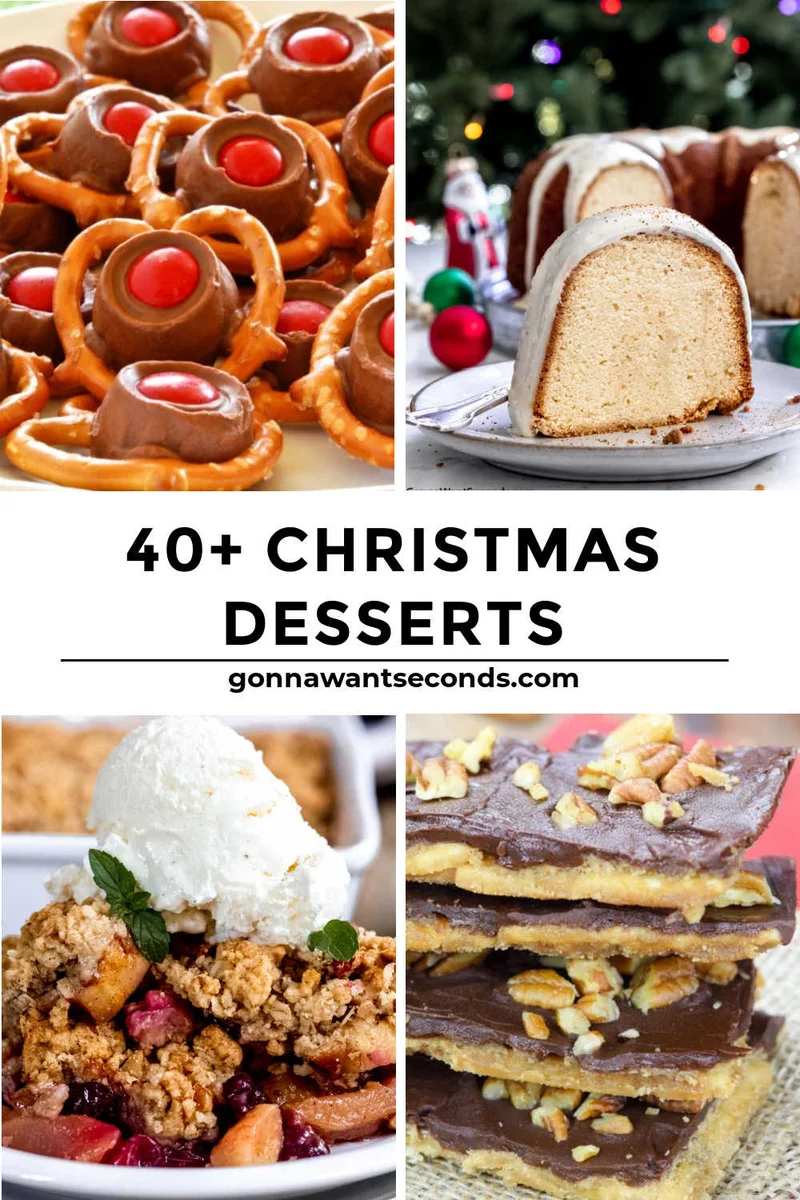 Plus de 40 desserts de Noël