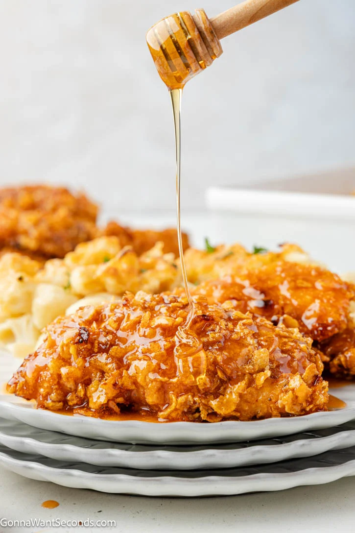 Aiguillettes de poulet au miel piquant