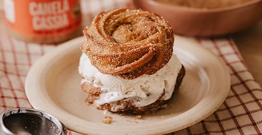 Sándwich de churros