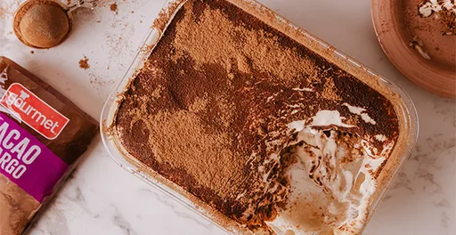Tiramisú de avena