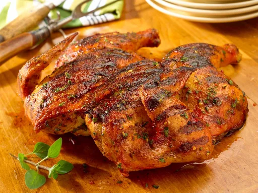Pollo a la parrilla caribeño