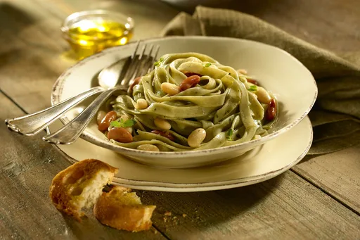 Pasta a las hierbas perfecta
