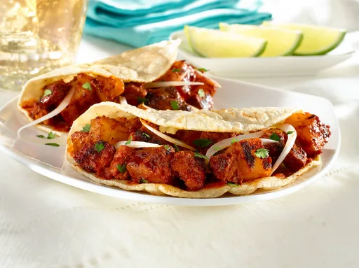 Tacos al pastor caseros de cerdo