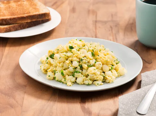 Desayuno de Mote con Huevo